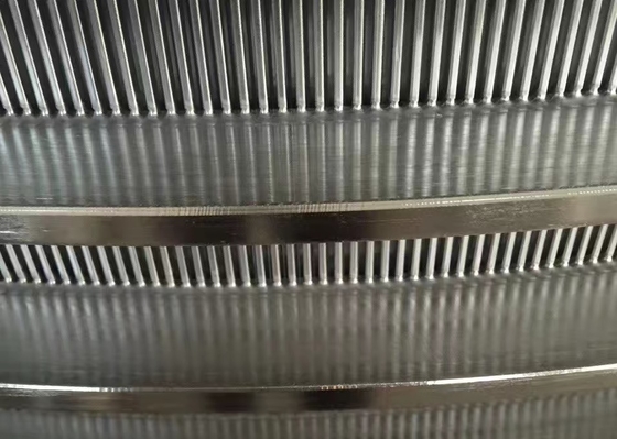 Stainless Steel Slot Pressure Screen Basket For Paper Pulp Making Machine