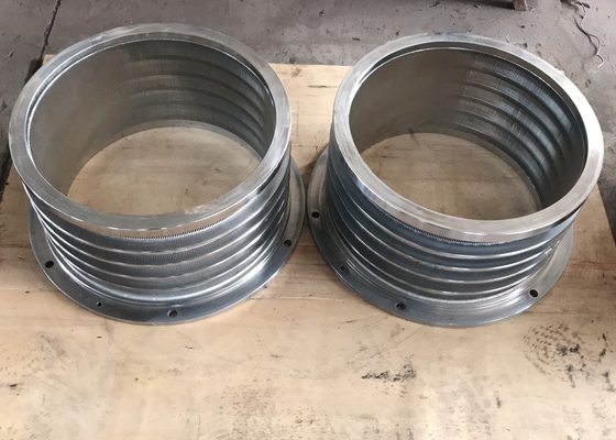 Stainless Steel Slot Pressure Screen Basket For Paper Pulp Making Machine